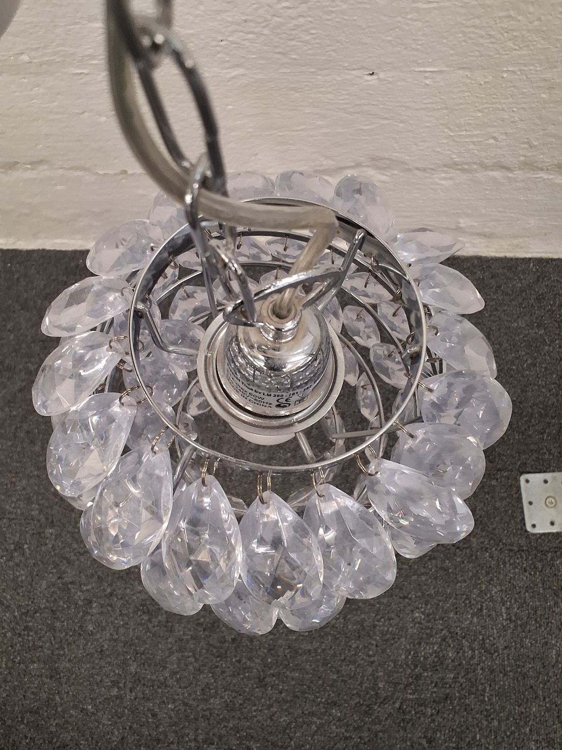 Glasloftlampe